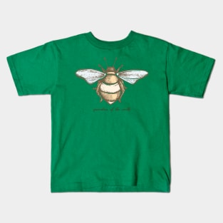 bee - guardian of the earth Kids T-Shirt